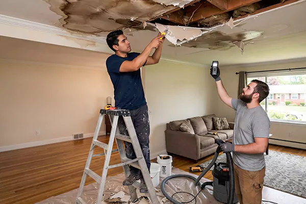 Ceiling Water Damage Restoration Cathedral City