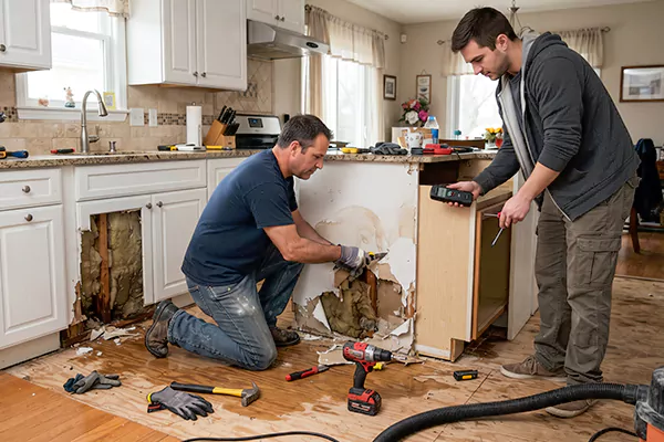 Kitchen Water Damage Repair Cathedral City