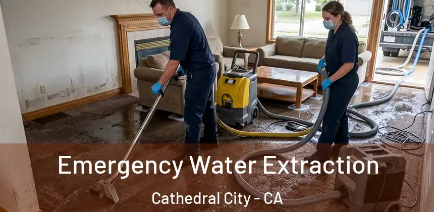 Emergency Water Extraction Cathedral City - CA