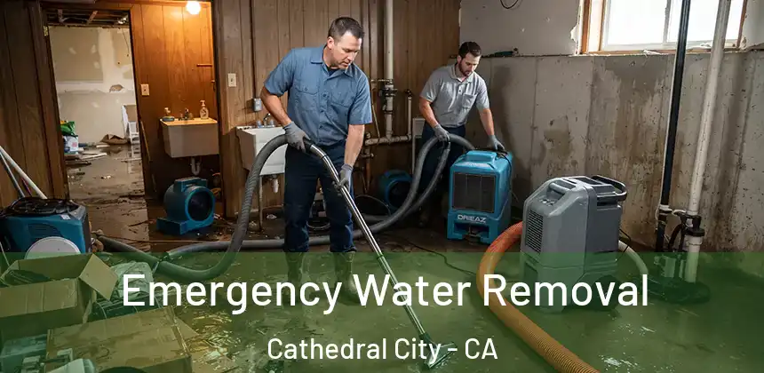  Emergency Water Removal Cathedral City - CA