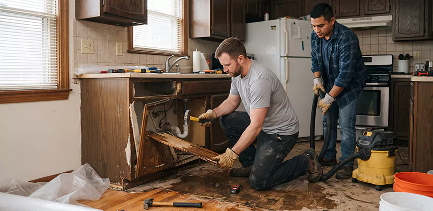 Repairing Water Damaged MDF Cabinets in Cathedral City