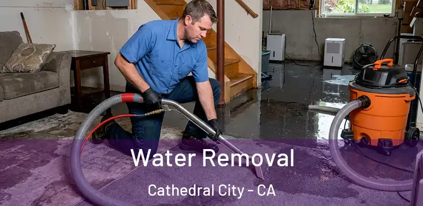 Water Removal Cathedral City - CA